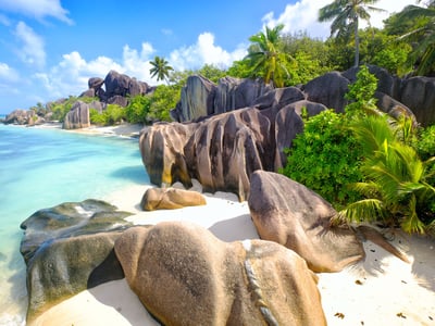 La Digue beach